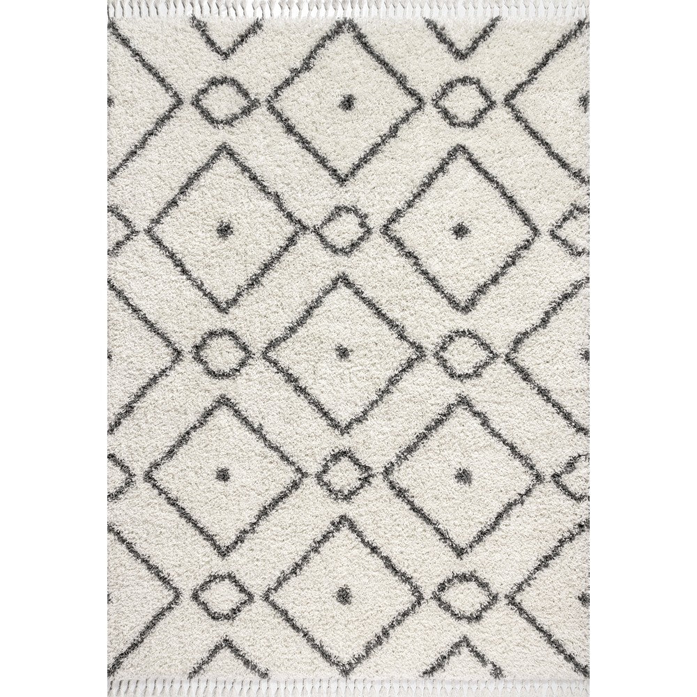 Sedona Mercer Shag Plush Tassel Area Rug