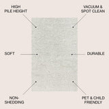 Marseille Mercer Shag Plush Area Rug