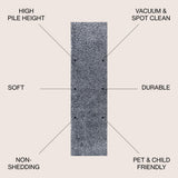 Marseille Mercer Shag Plush Area Rug