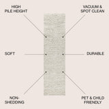 Marseille Mercer Shag Plush Area Rug