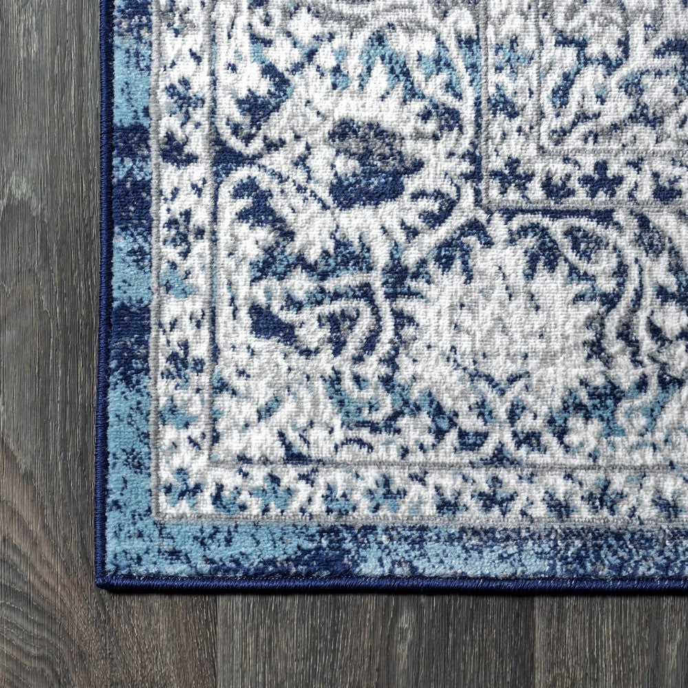 Sapporo Modern Persian Vintage Medallion Area Rug