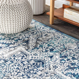 Sapporo Modern Persian Vintage Medallion Area Rug