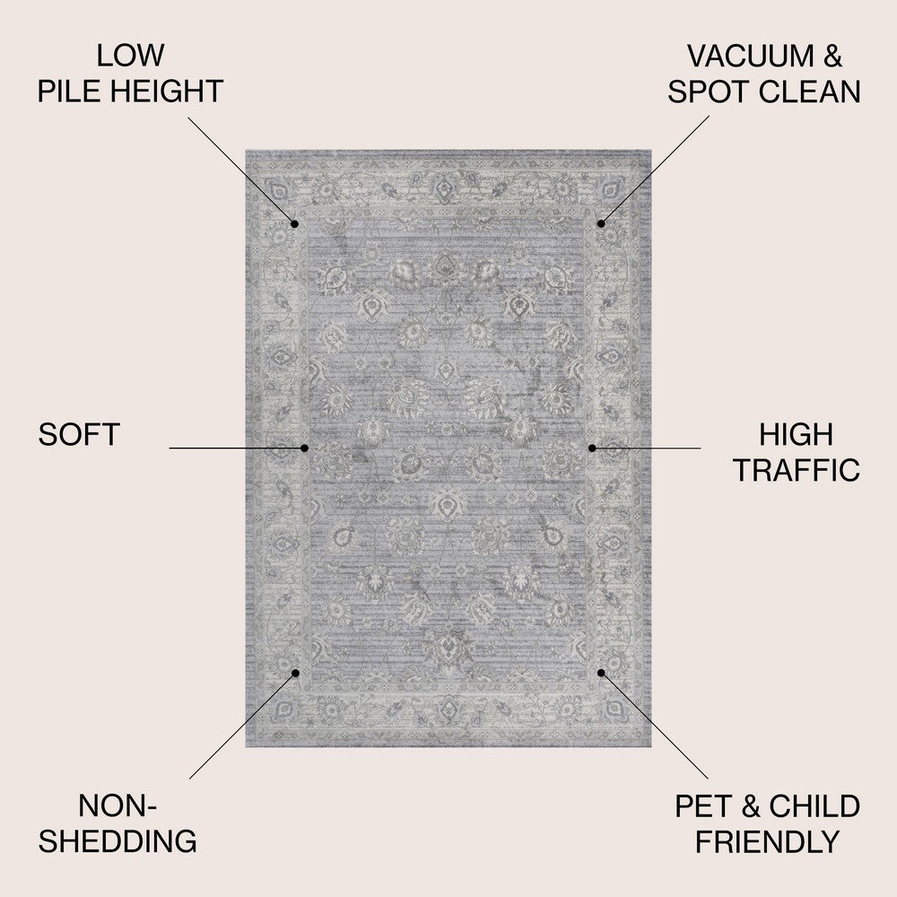 Shannon Persian Vintage Moroccan Traditional Area Rug