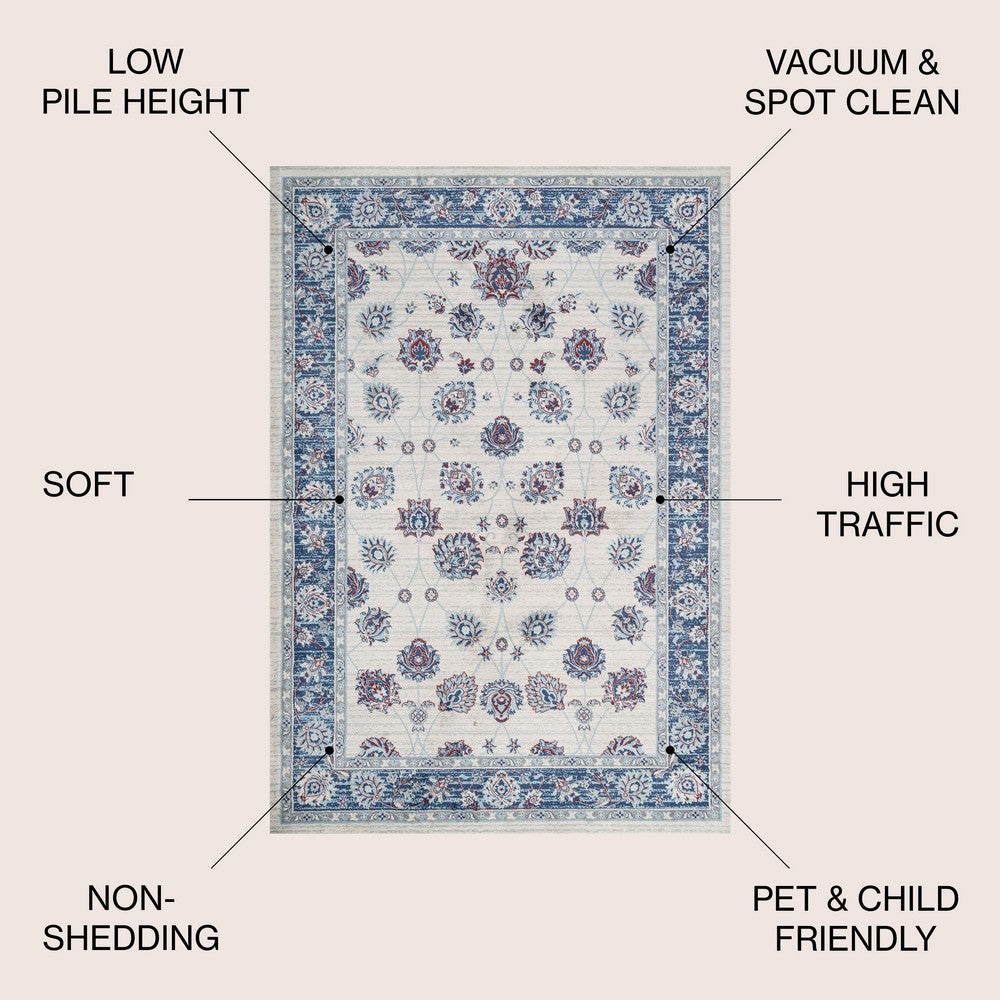 Shannon Persian Vintage Moroccan Traditional Area Rug