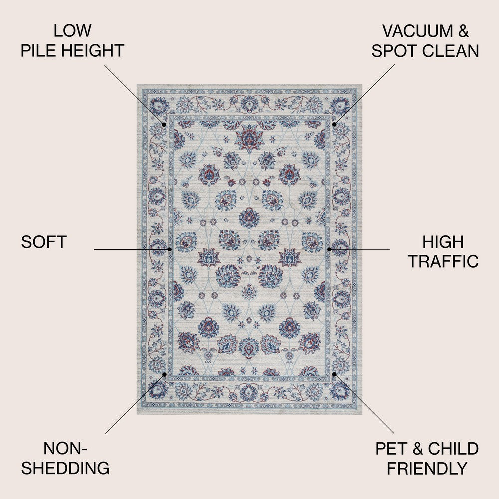 Shannon Persian Vintage Moroccan Traditional Area Rug