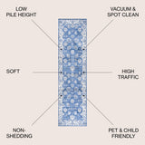 Shannon Persian Vintage Moroccan Traditional Area Rug