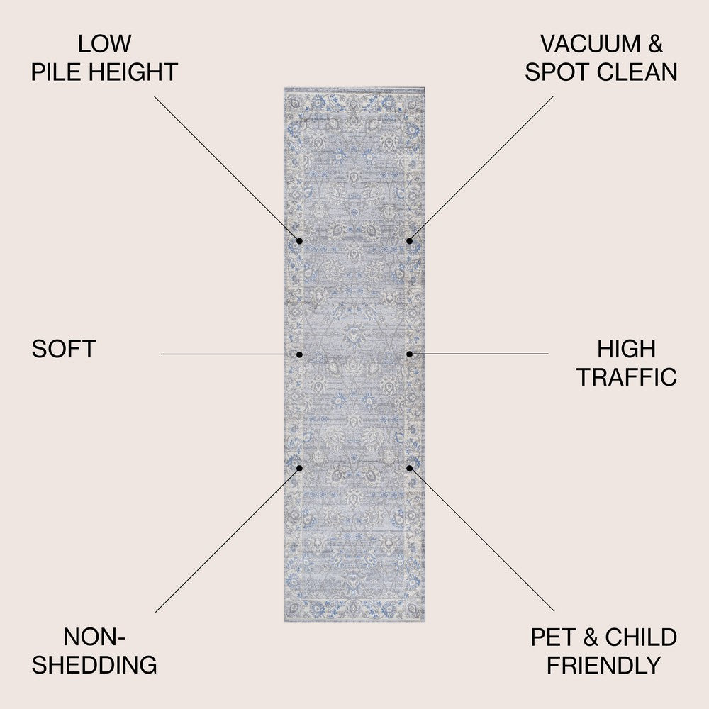 Shannon Persian Vintage Moroccan Traditional Area Rug