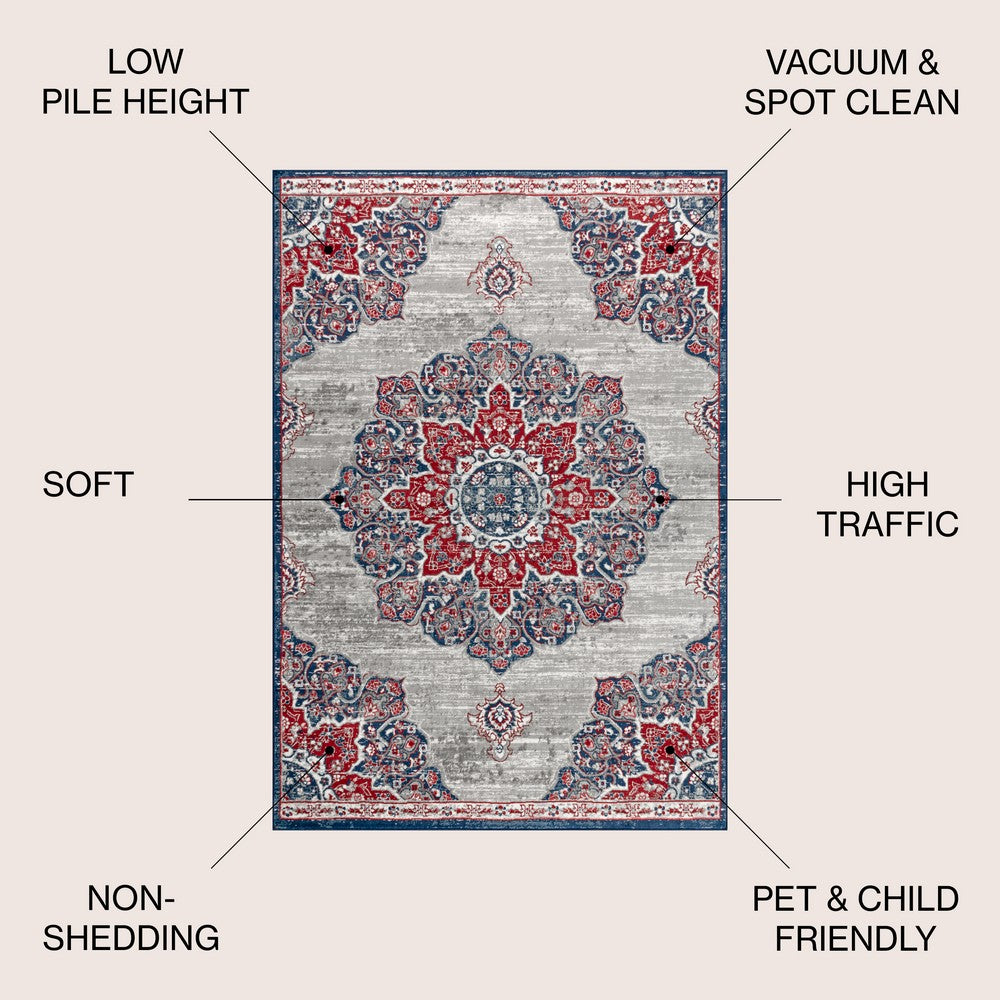 Otsu Modern Persian Vintage Moroccan Area Rug