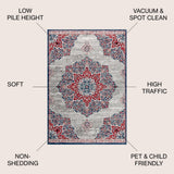 Otsu Modern Persian Vintage Moroccan Area Rug