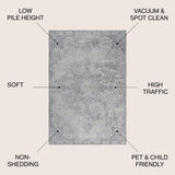 Otsu Modern Persian Vintage Moroccan Area Rug