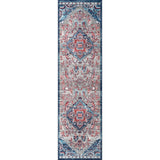 Matsue Modern Persian Vintage Medallion Area Rug