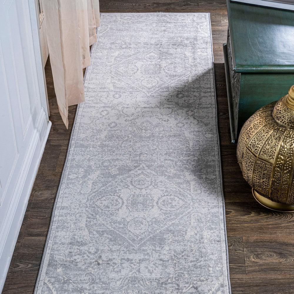 Matsue Modern Persian Vintage Medallion Area Rug