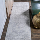 Matsue Modern Persian Vintage Medallion Area Rug