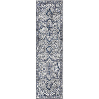 Morioka Modern Persian Vintage Medallion Area Rug