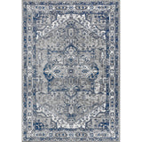 Morioka Modern Persian Vintage Medallion Area Rug