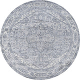 Morioka Modern Persian Vintage Medallion Area Rug