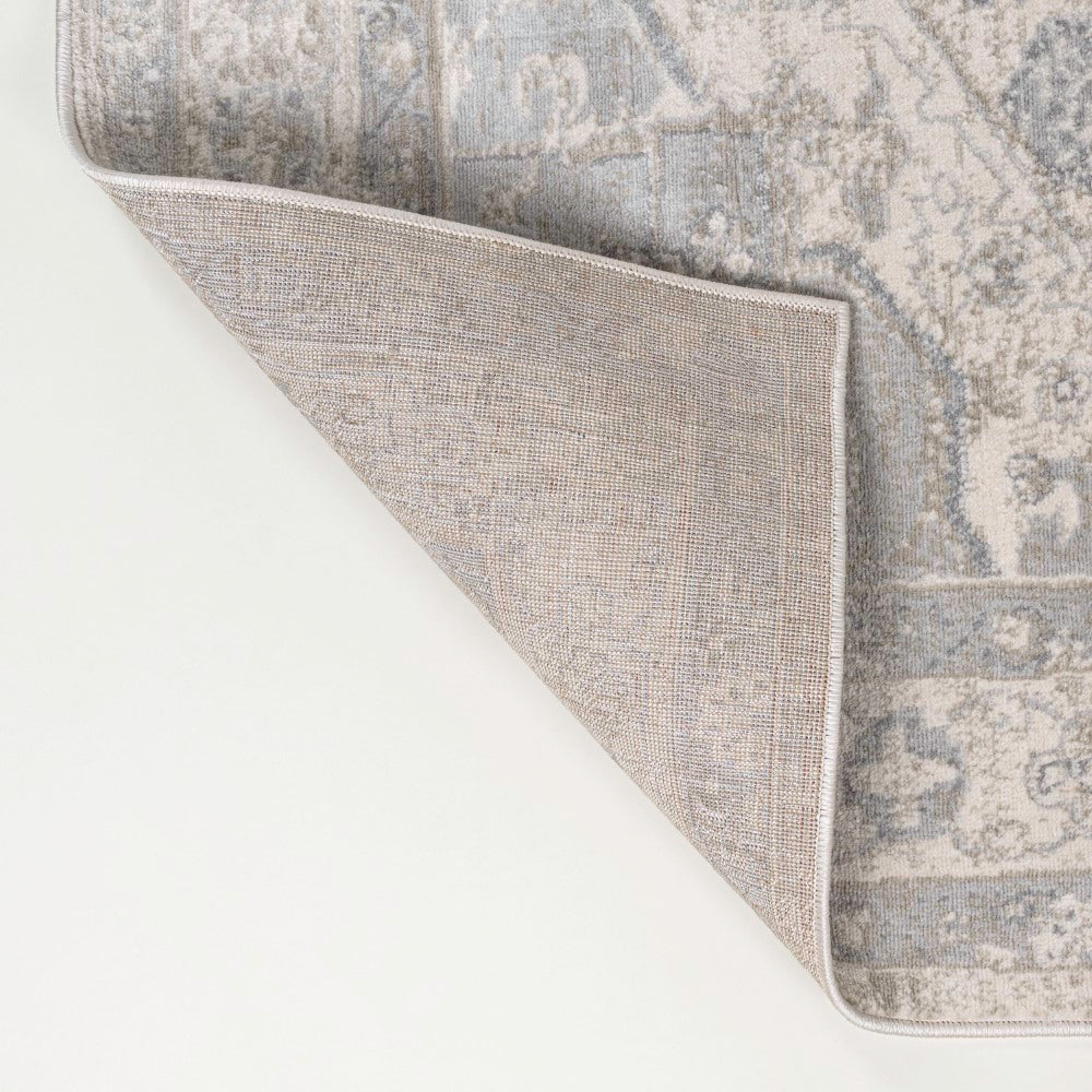 Morioka Modern Persian Vintage Medallion Area Rug