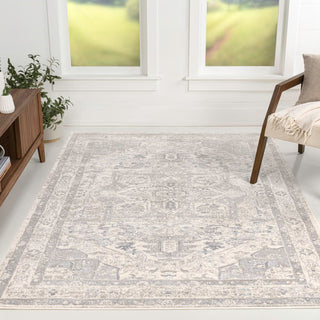 Morioka Modern Persian Vintage Medallion Area Rug