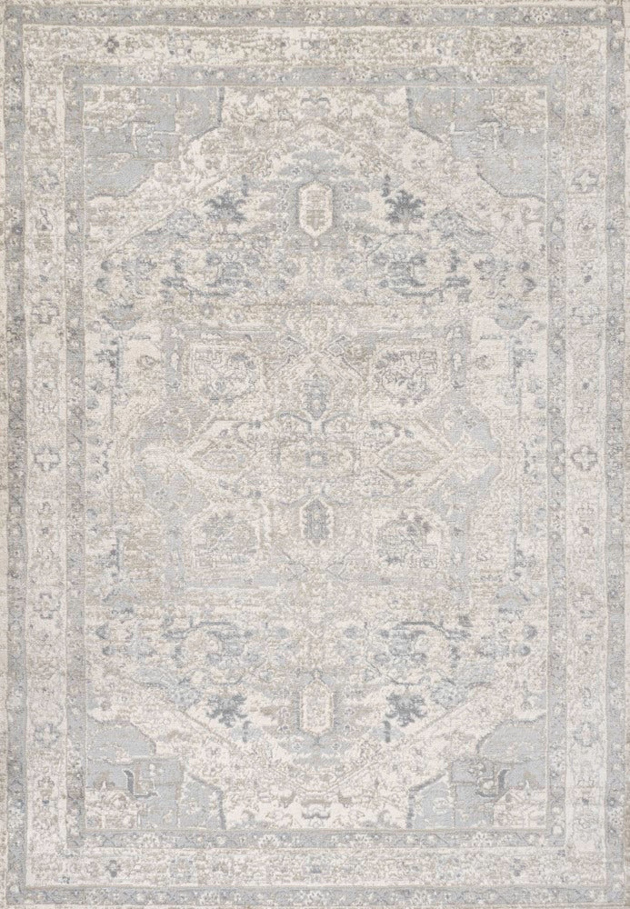 Morioka Modern Persian Vintage Medallion Area Rug