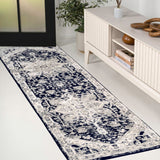 Morioka Modern Persian Vintage Medallion Area Rug