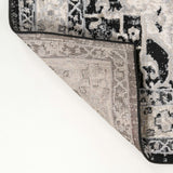 Morioka Modern Persian Vintage Medallion Area Rug