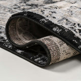 Morioka Modern Persian Vintage Medallion Area Rug