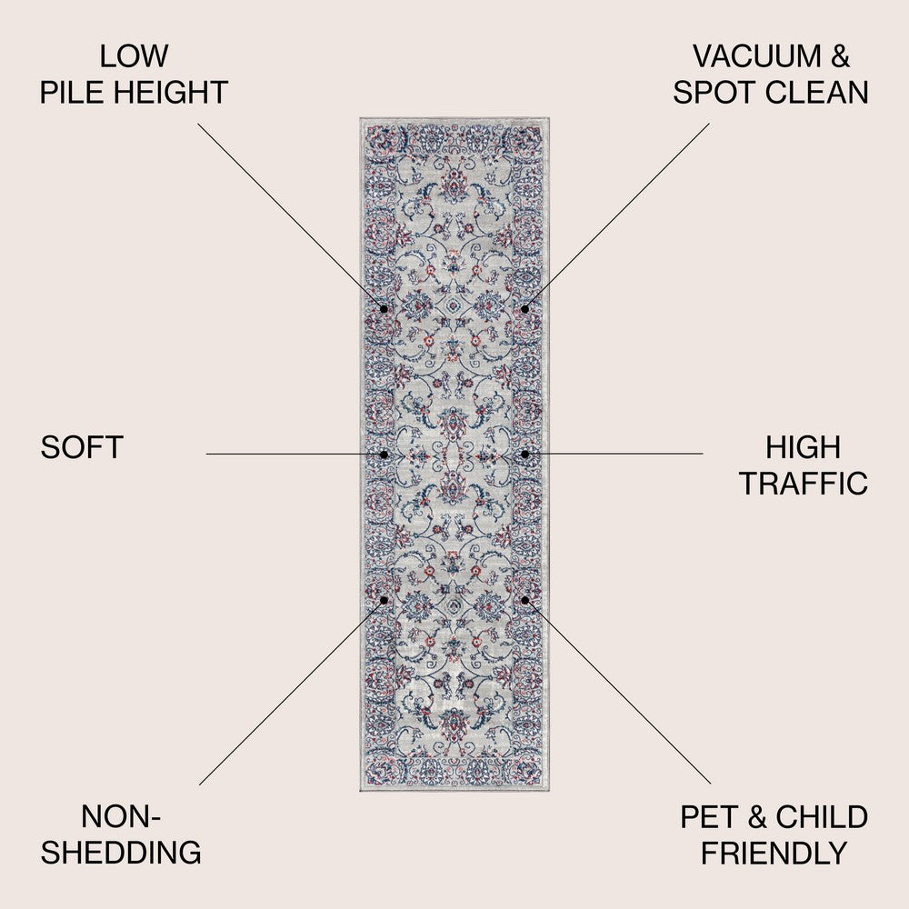 Amy Modern Persian Vintage Area Rug