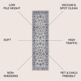 Amy Modern Persian Vintage Area Rug