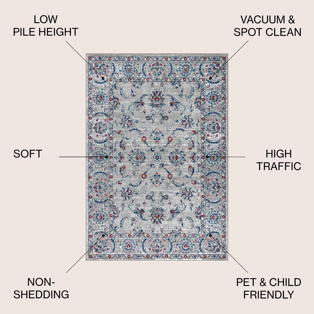 Amy Modern Persian Vintage Area Rug
