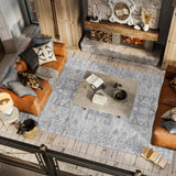 Lucca Modern Persian Vintage Moroccan Area Rug