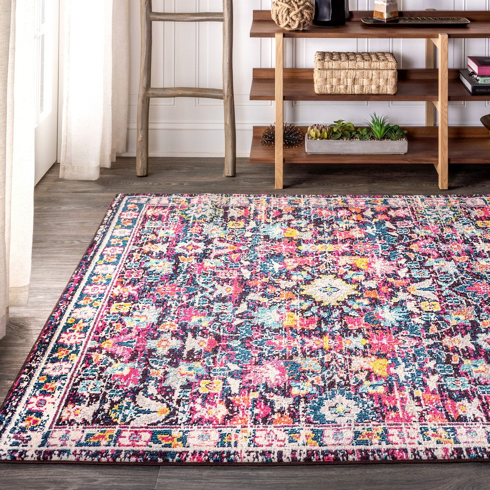 Trieste Modern Persian Boho Floral Area Rug