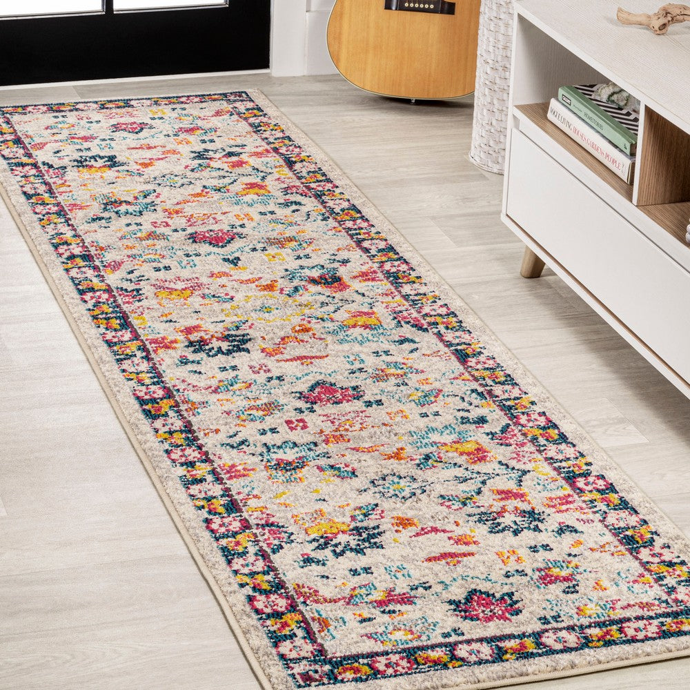 Trieste Modern Persian Boho Floral Area Rug