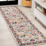 Trieste Modern Persian Boho Floral Area Rug