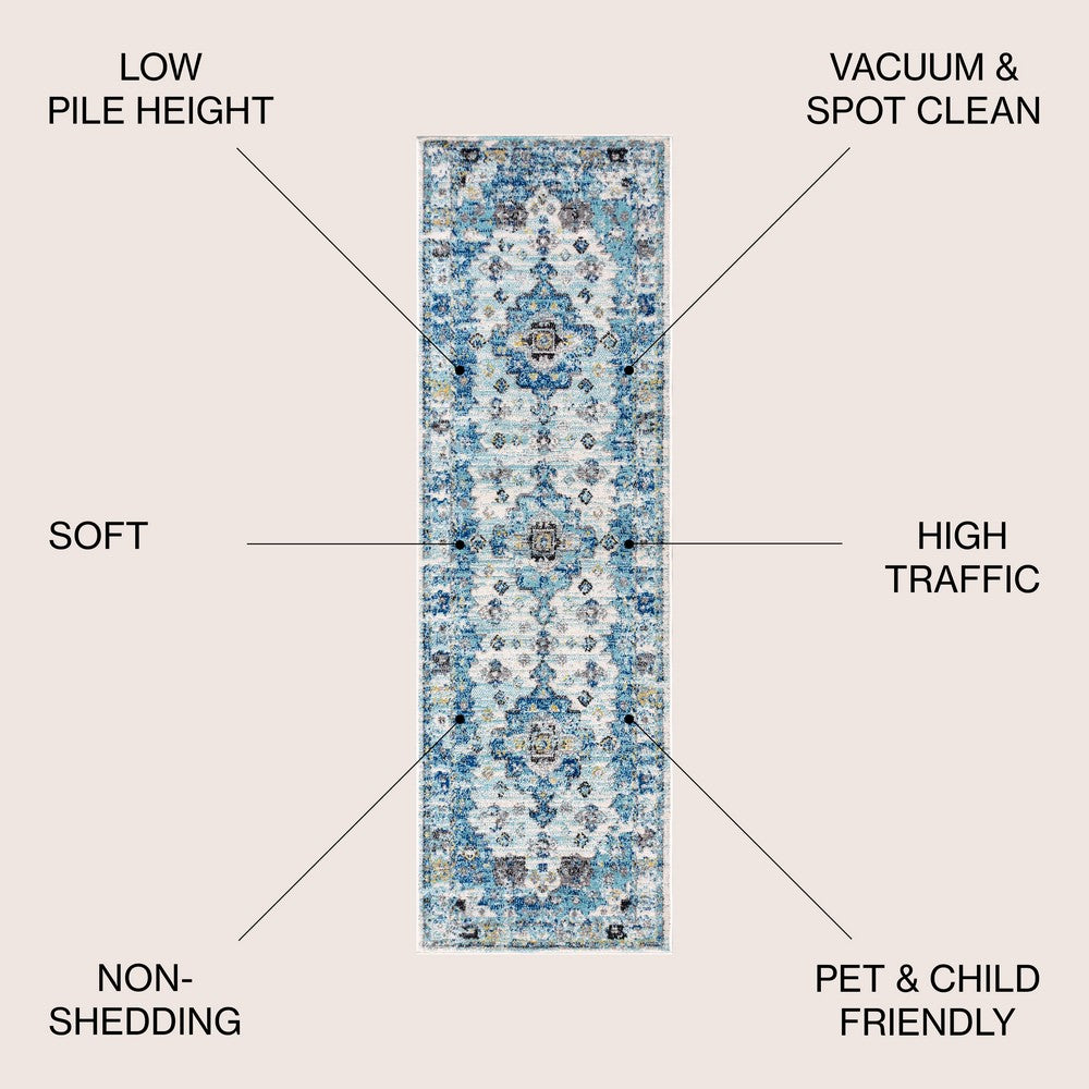 Vienna Modern Persian Boho Vintage Area Rug