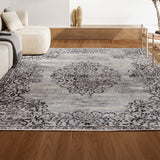 Delphinus Minori Filigree Medallion Area Rug