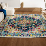 Draco Brooklyn Geometric Medallion Area Rug