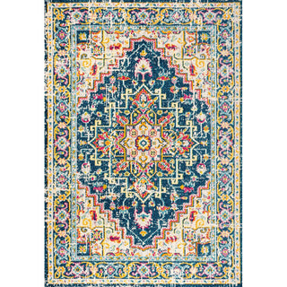 Draco Brooklyn Geometric Medallion Area Rug