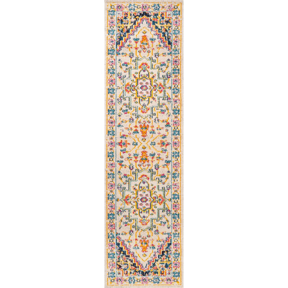 Draco Brooklyn Geometric Medallion Area Rug