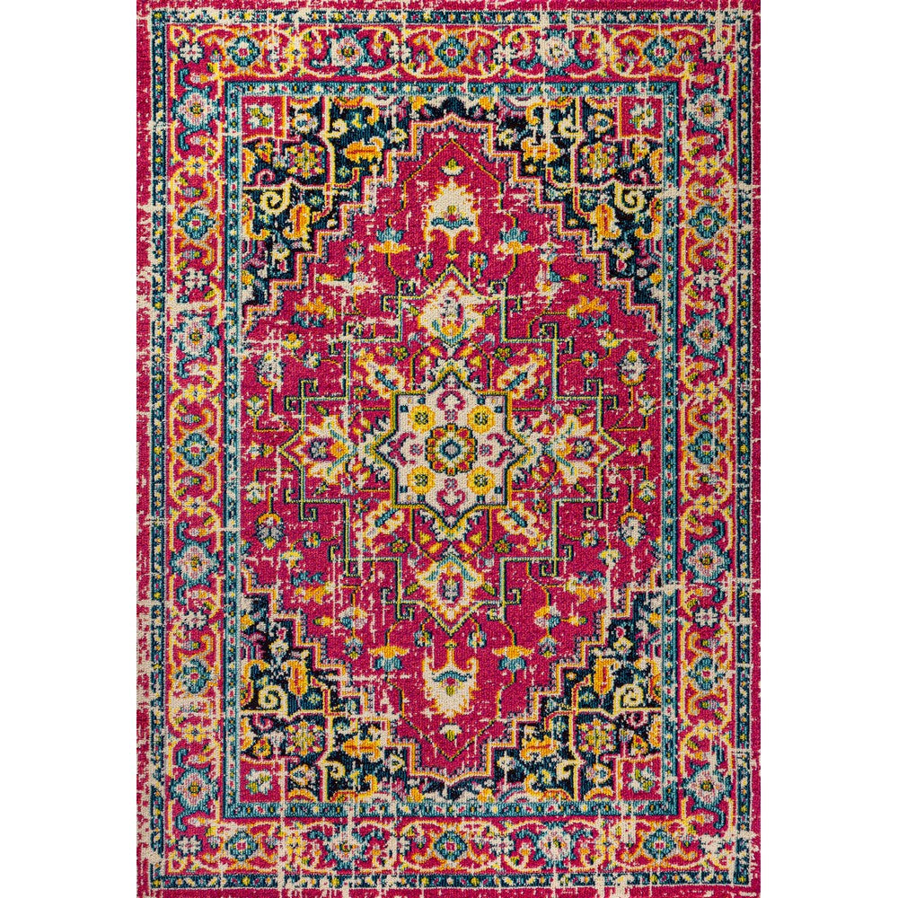 Draco Brooklyn Geometric Medallion Area Rug
