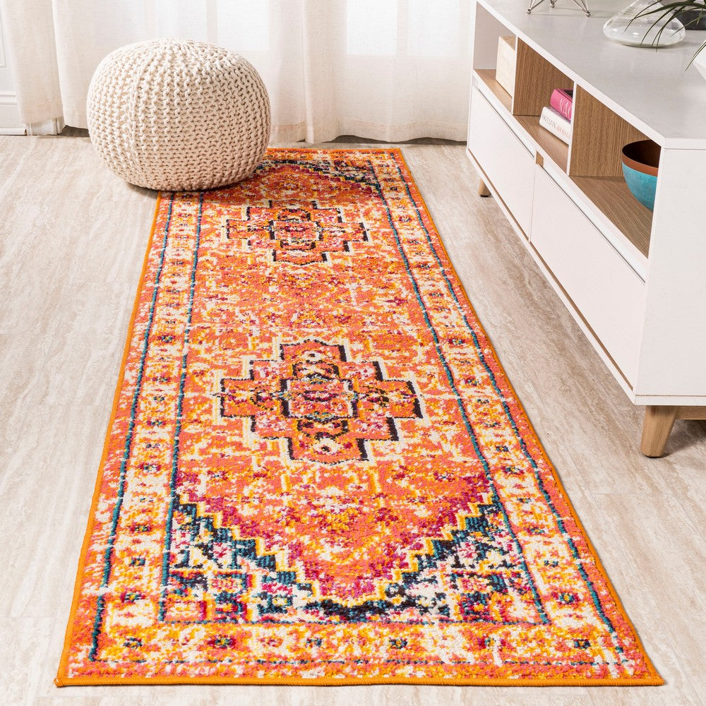 Draco Brooklyn Geometric Medallion Area Rug