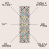 Draco Brooklyn Geometric Medallion Area Rug