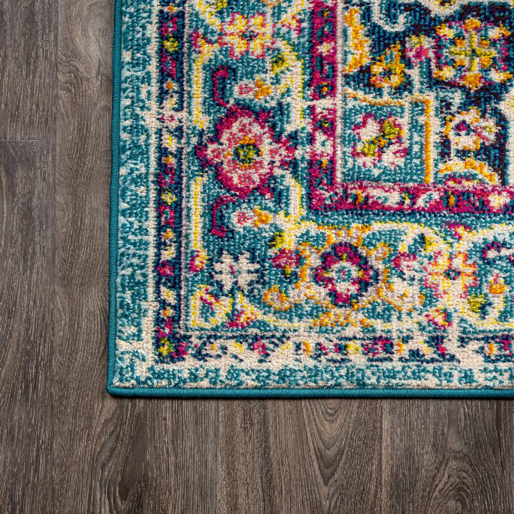 Draco Brooklyn Geometric Medallion Area Rug