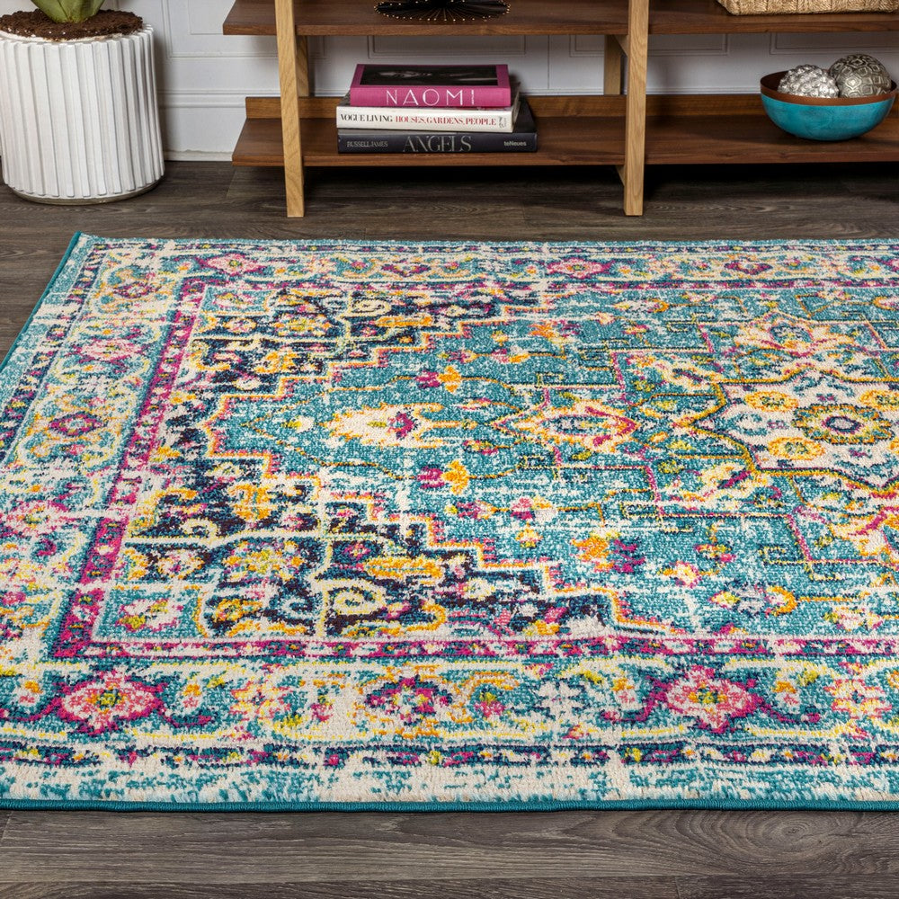 Draco Brooklyn Geometric Medallion Area Rug