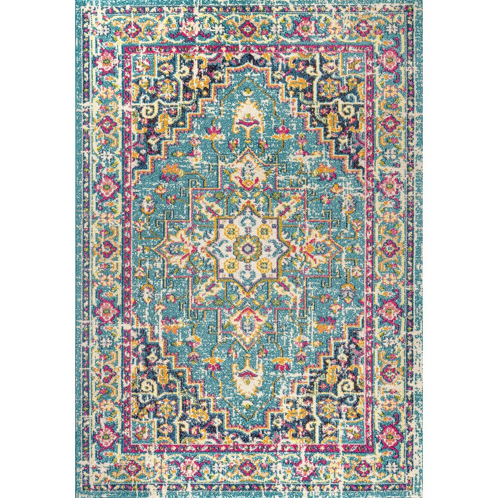 Draco Brooklyn Geometric Medallion Area Rug