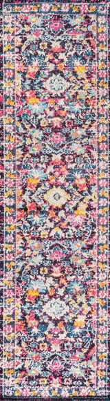 Kasbah Persian Jewel Tones Bohemian  Area Rug