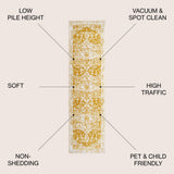 Kenge Audrey Bohemian Ornate Medallion Area Rug