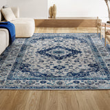 Boulia Indhira Ornate Medallion Persian Area Rug