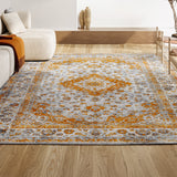 Boulia Indhira Ornate Medallion Persian Area Rug