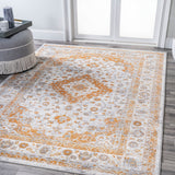 Boulia Indhira Ornate Medallion Persian Area Rug