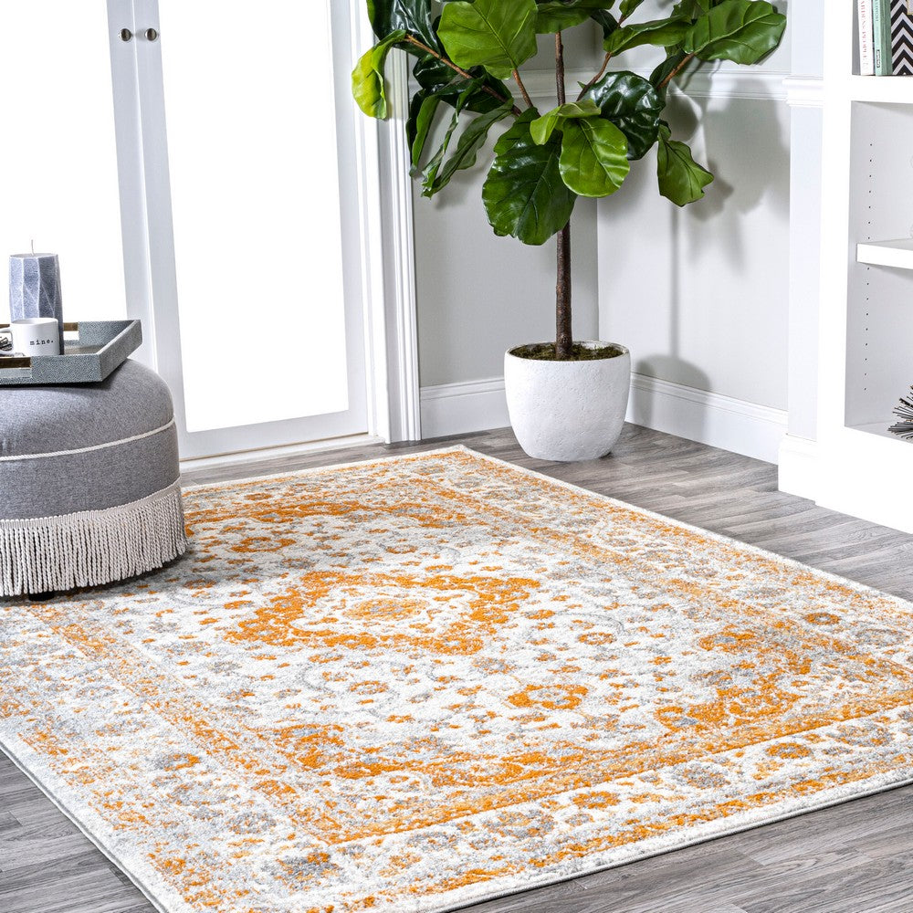 Boulia Indhira Ornate Medallion Persian Area Rug
